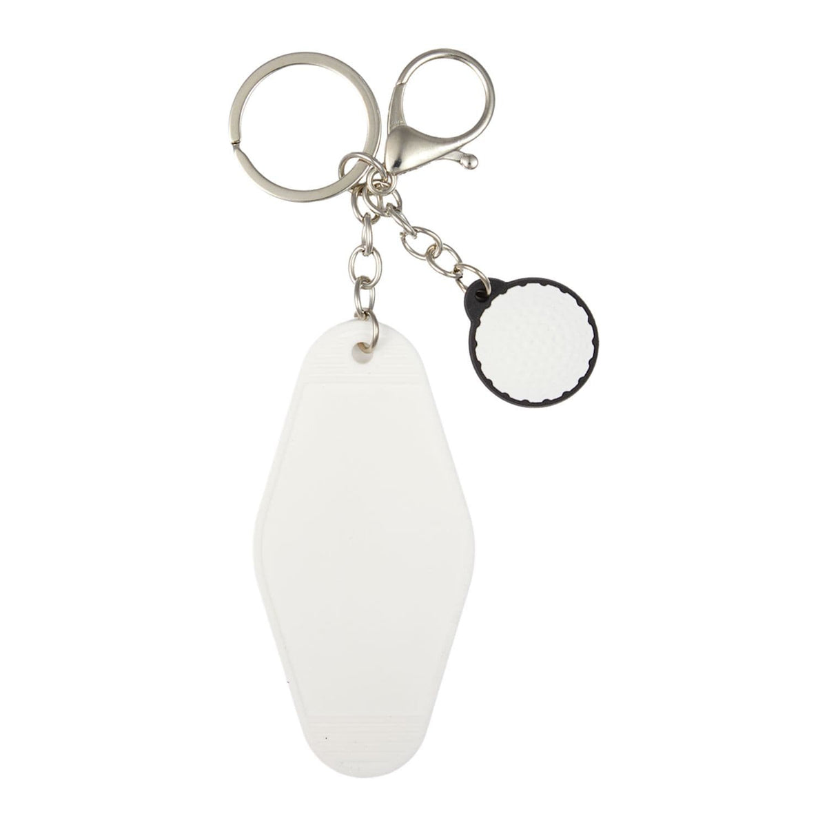 Threadfellows Curated Collection Bags One Size / White Retro Golf Motel Keychain