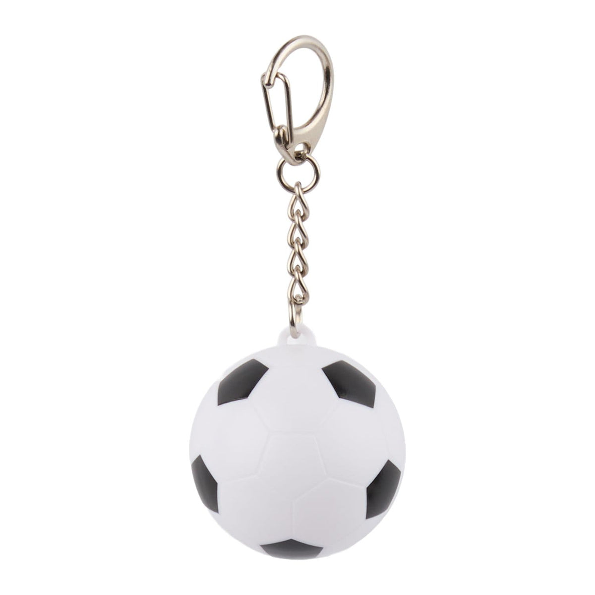 Threadfellows Curated Collection Bags One Size / White w/ Black Trim Soccer SPF15 Lip Moisturizer Keychain