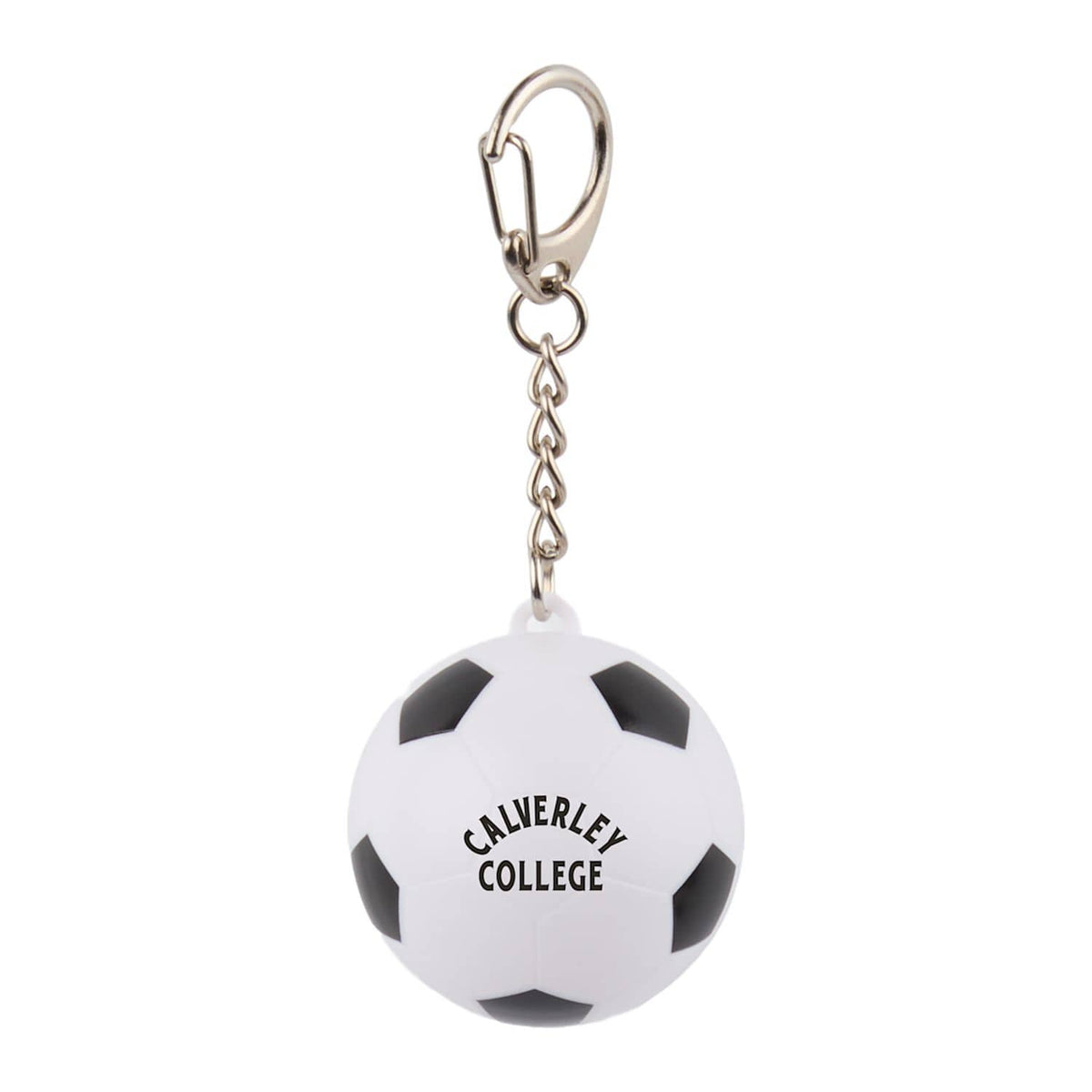 Threadfellows Curated Collection Bags One Size / White w/ Black Trim Soccer SPF15 Lip Moisturizer Keychain