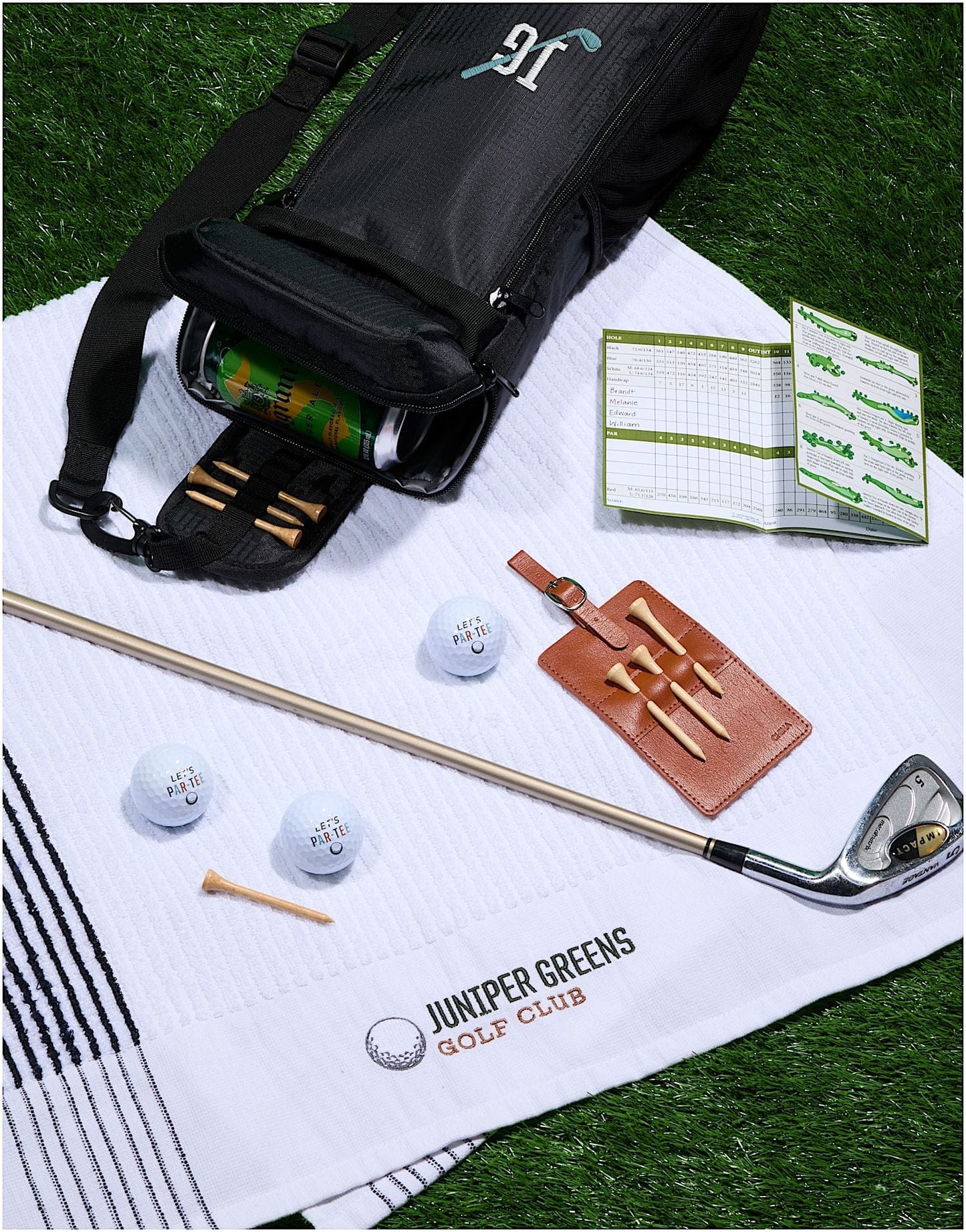 Threadfellows Curated Collection Blankets & Towels Caddy Golf Towel - 22" x 44"