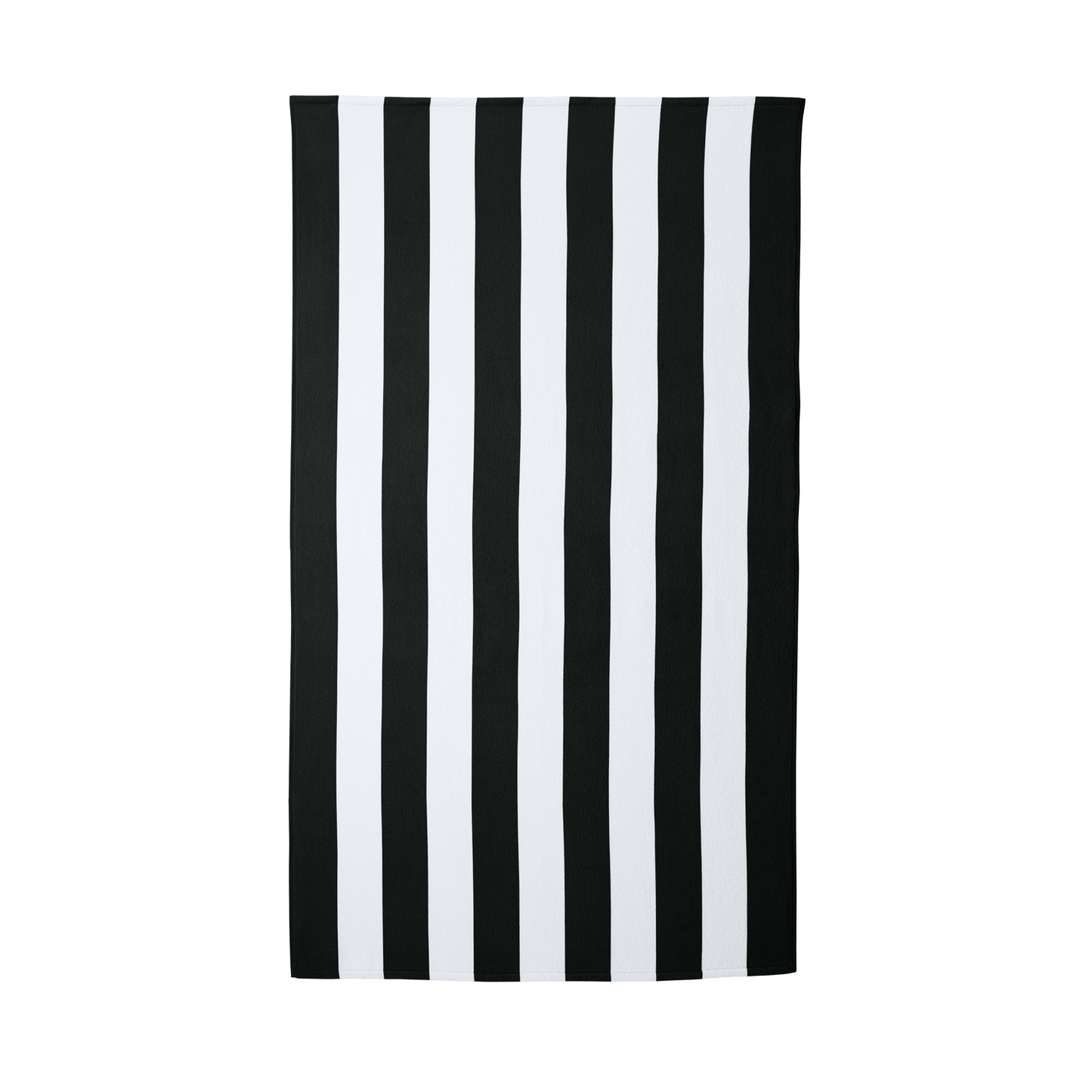 Threadfellows Curated Collection Blankets & Towels One Size / Black Port Authority - Cabana Stripe Beach Towel