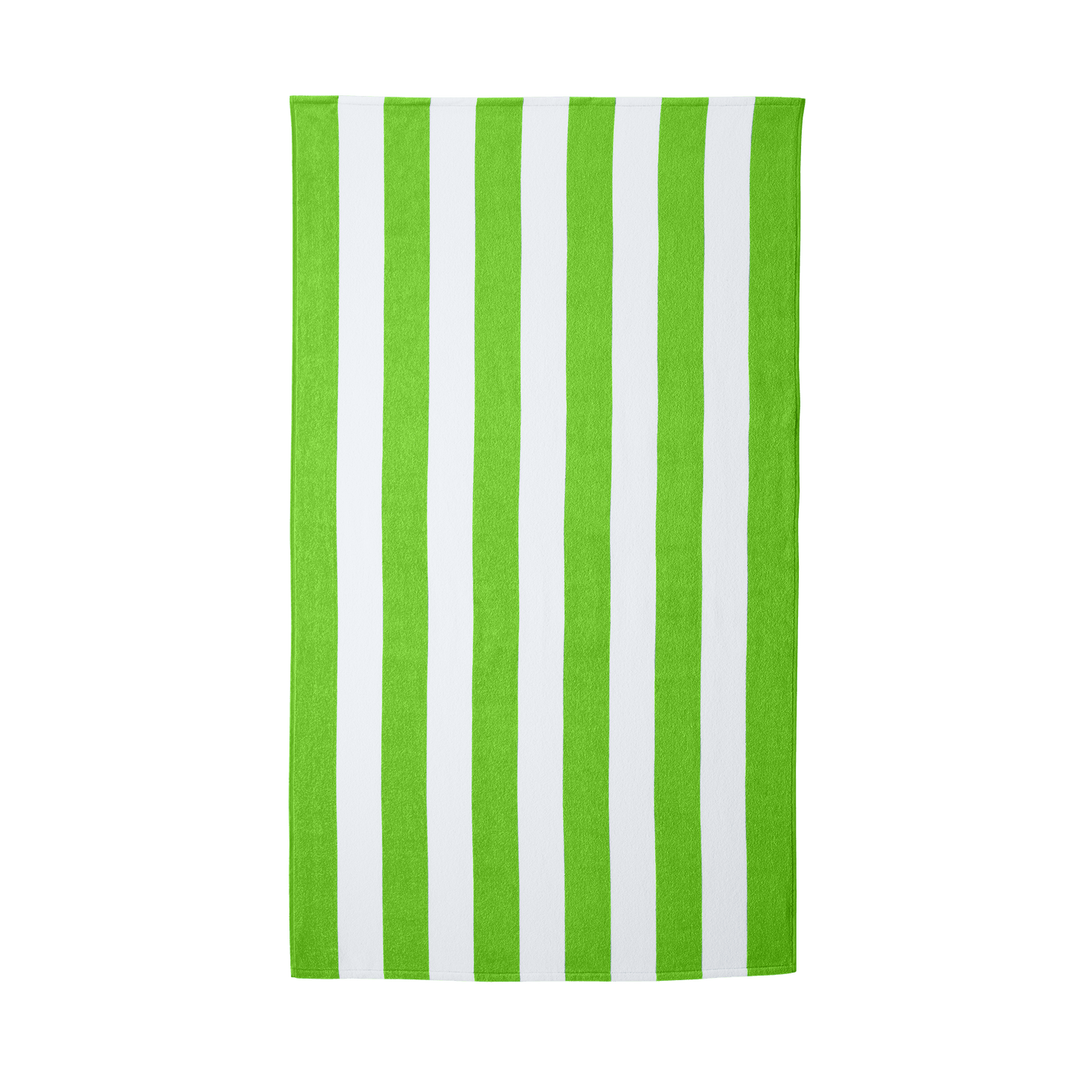 Threadfellows Curated Collection Blankets & Towels One Size / Bright Lime Port Authority - Cabana Stripe Beach Towel