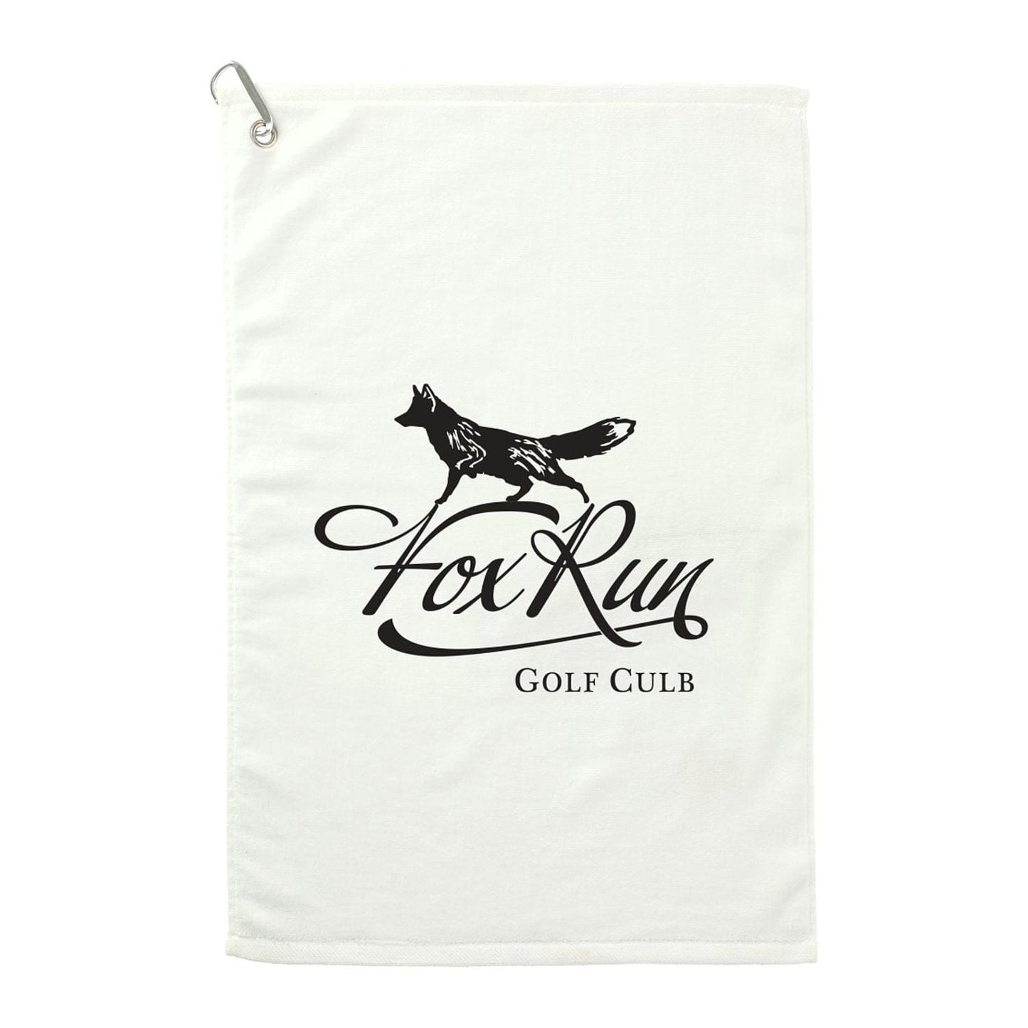 Threadfellows Curated Collection Blankets & Towels One Size / White Terry Golf Towel 16" x 25"