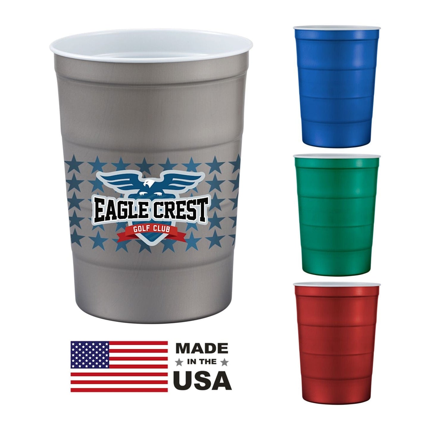 Threadfellows Curated Collection Drinkware Recyclable Steel Chill-Cups™ 16oz