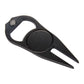Threadfellows Curated Collection Golf Accessories One Size / Black Bottle Opener Divot Tool with Ball Marker