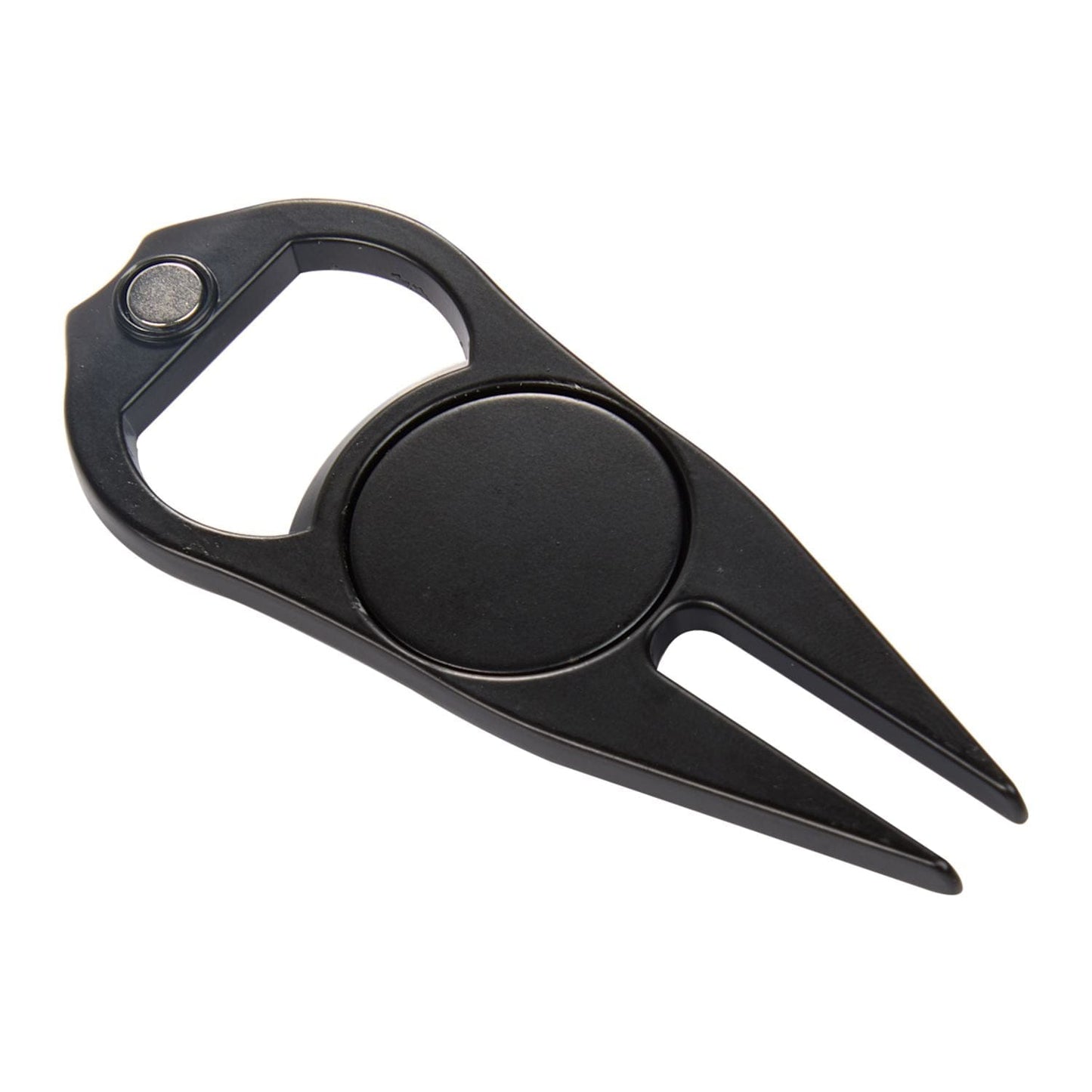 Threadfellows Curated Collection Golf Accessories One Size / Black Bottle Opener Divot Tool with Ball Marker