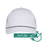 Threadfellows Curated Collection Headwear Adjustable / White/White 3-Day Swift Ship: The Game - Everyday Rope Trucker Cap