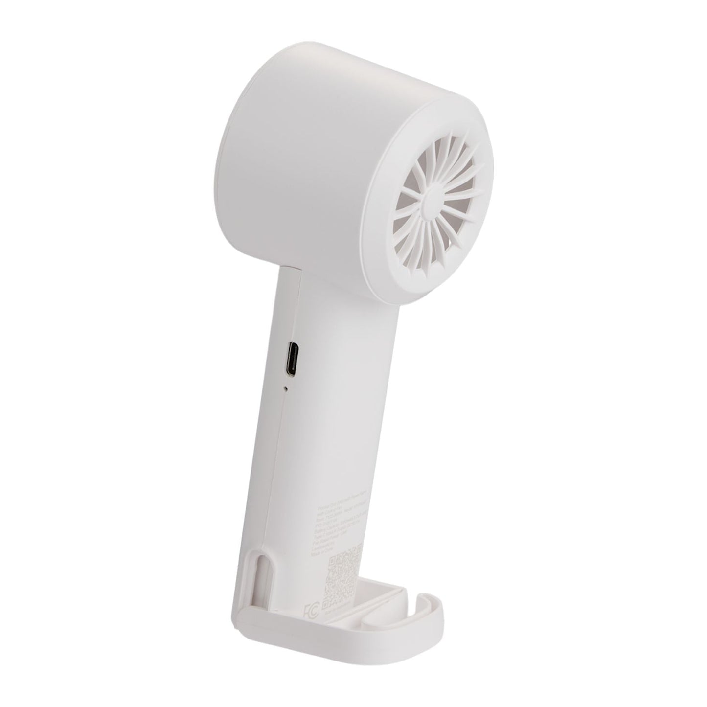 Threadfellows Curated Collection Health & Wellness One Size / White Pocket Chill Cooling Fan with 2,000 mAh Power Bank
