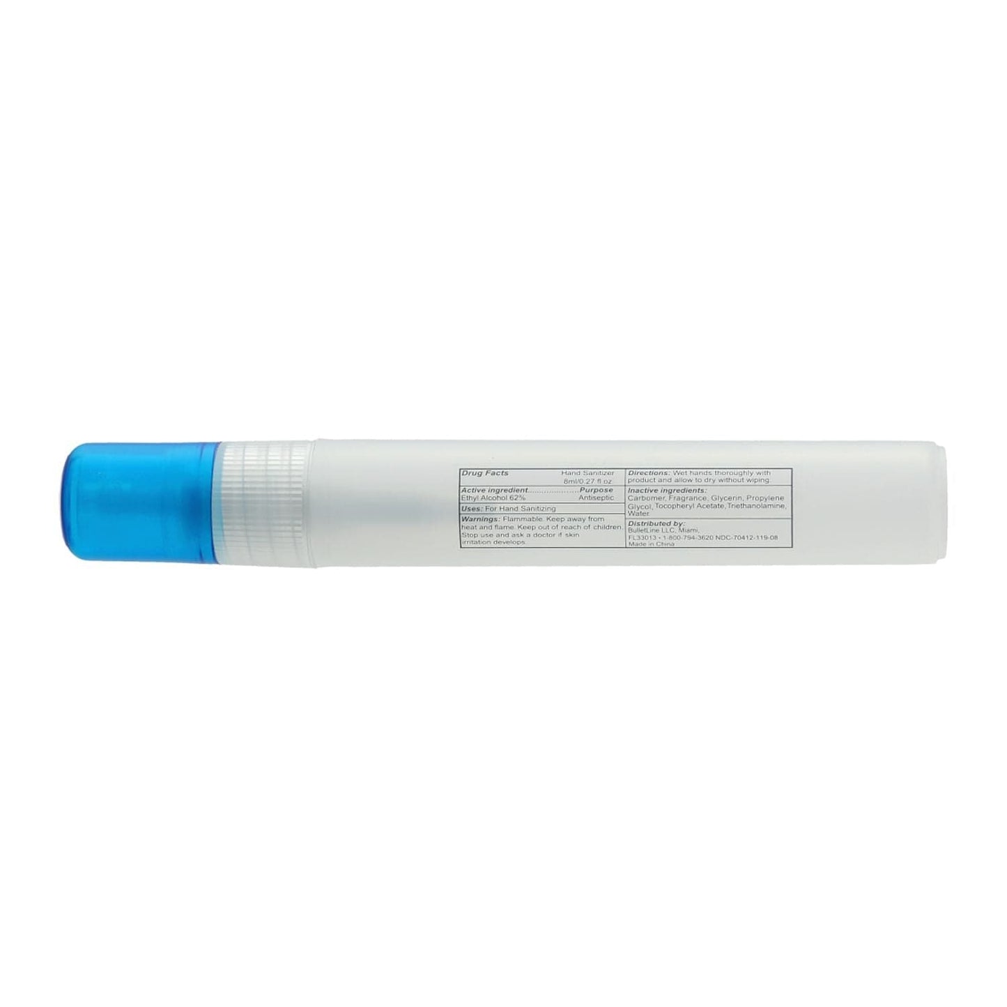 Threadfellows Curated Collection Health & Wellness Pen Sprayer Sanitizer with 62% Alcohol 0.27oz