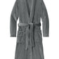 Threadfellows Curated Collection Health & Wellness S/M / Deep Smoke Port Authority - Plush Microfleece Shawl Collar Robe