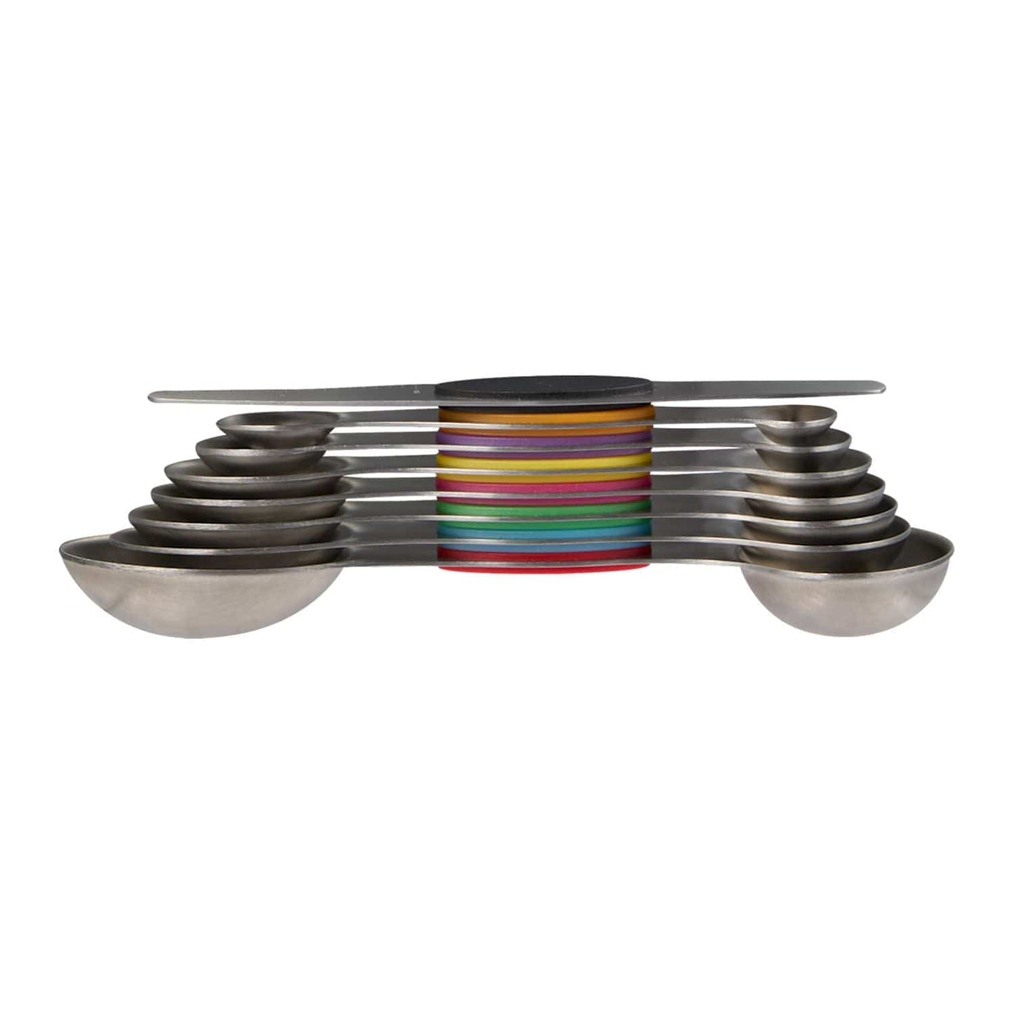 Threadfellows Curated Collection Home & Office One Size / Steel Kitchi Magnetic Measuring 8-Piece Spoon Set
