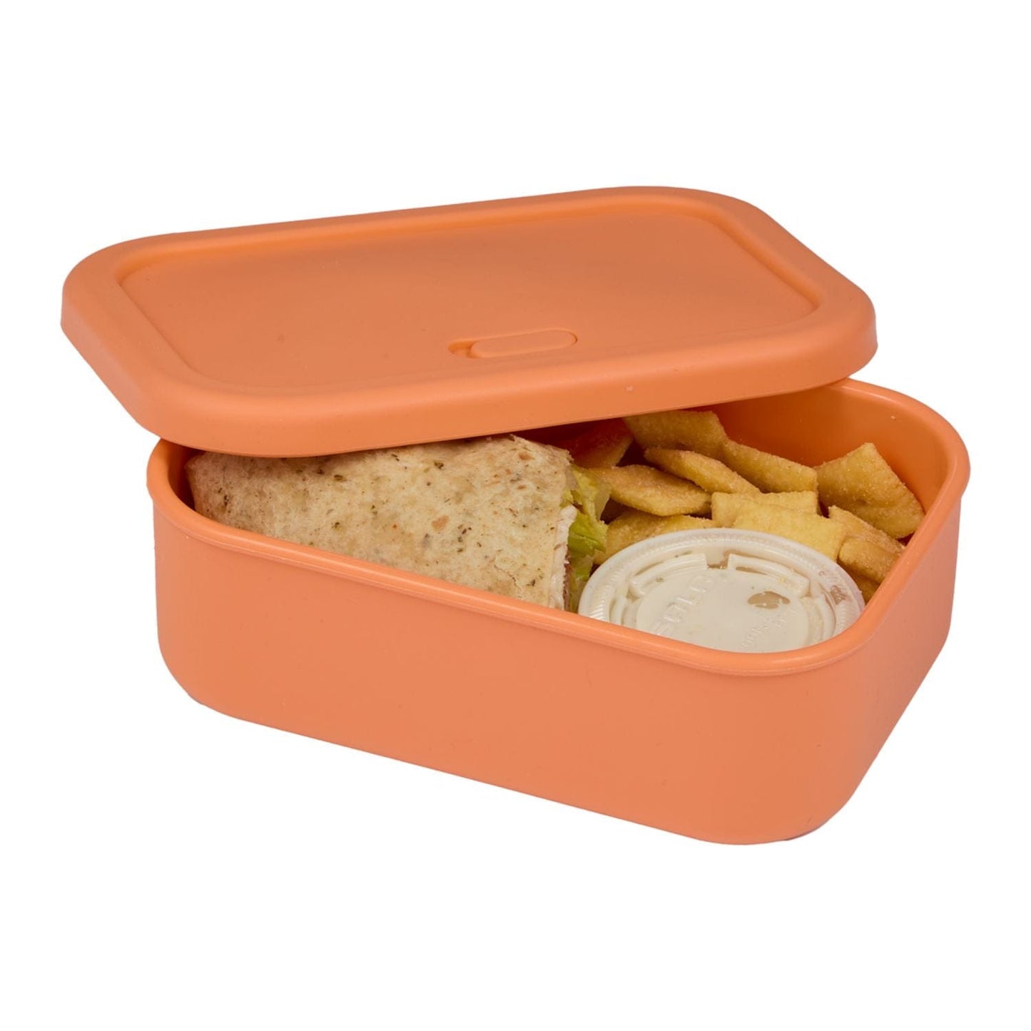Threadfellows Curated Collection Home & Office Silicone Food Storage Box with Air Valve 24oz