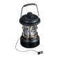 Threadfellows Curated Collection Outdoor & Leisure One Size / Black Rechargeable Camping Lantern with String Lights