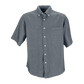 Threadfellows Curated Collection Woven Shirts S / Grey Men's Short Sleeve Hudson Denim Shirt
