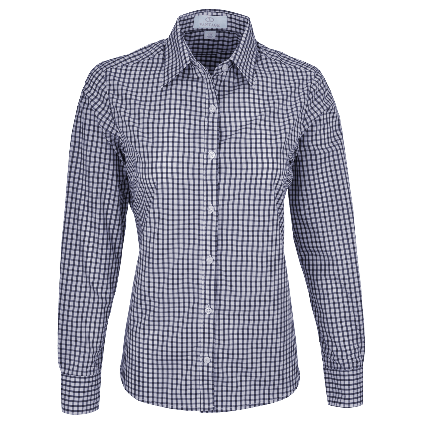 Threadfellows Curated Collection Woven Shirts Women's Easy Care Gingham Check Shirt