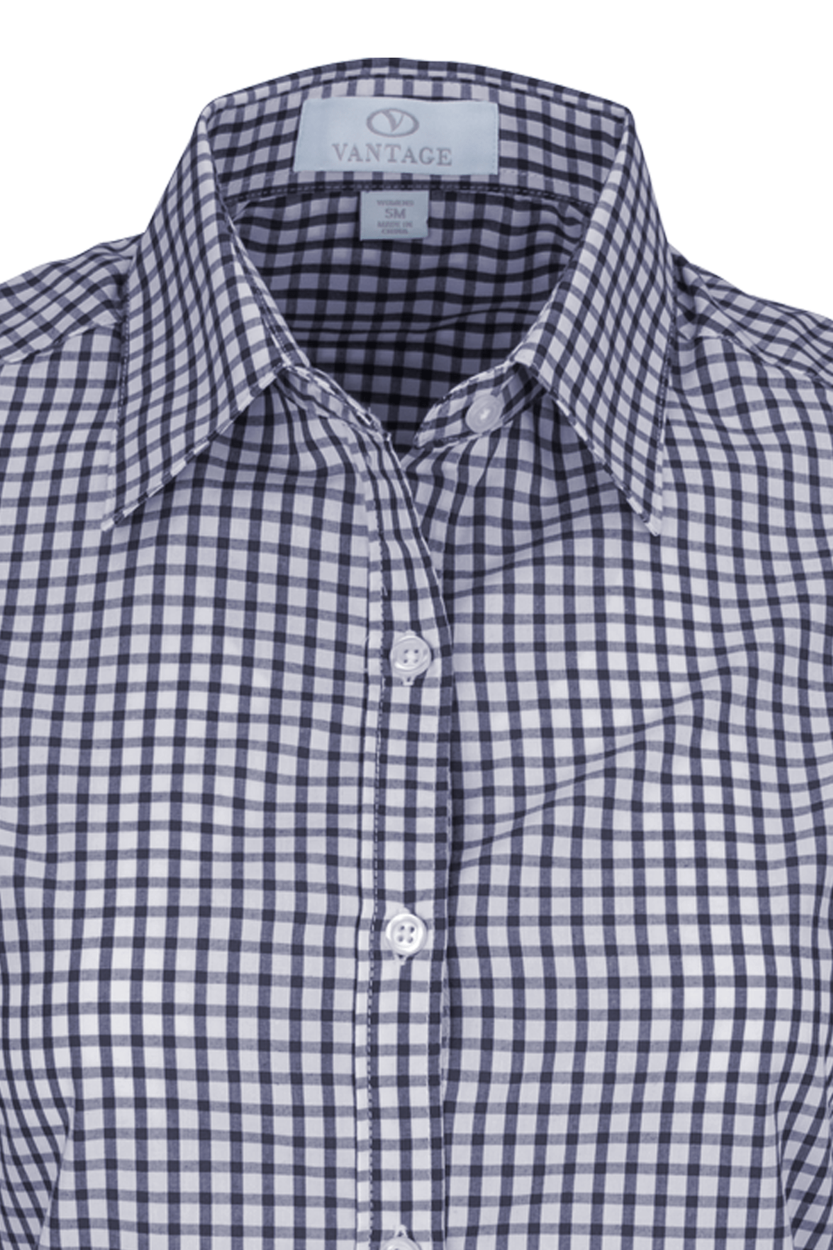 Threadfellows Curated Collection Woven Shirts Women's Easy Care Gingham Check Shirt