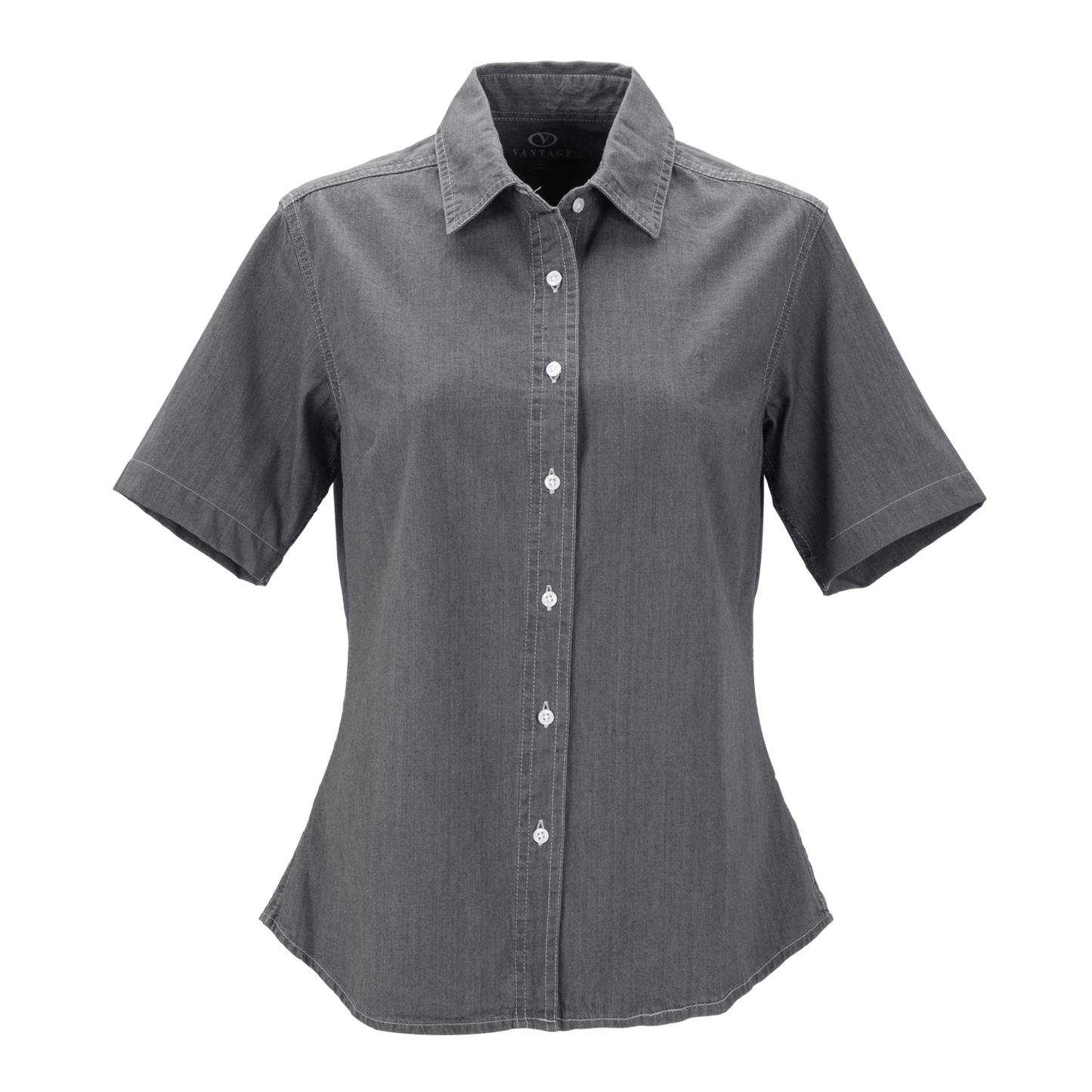Women's Short Sleeve Hudson Denim Shirt