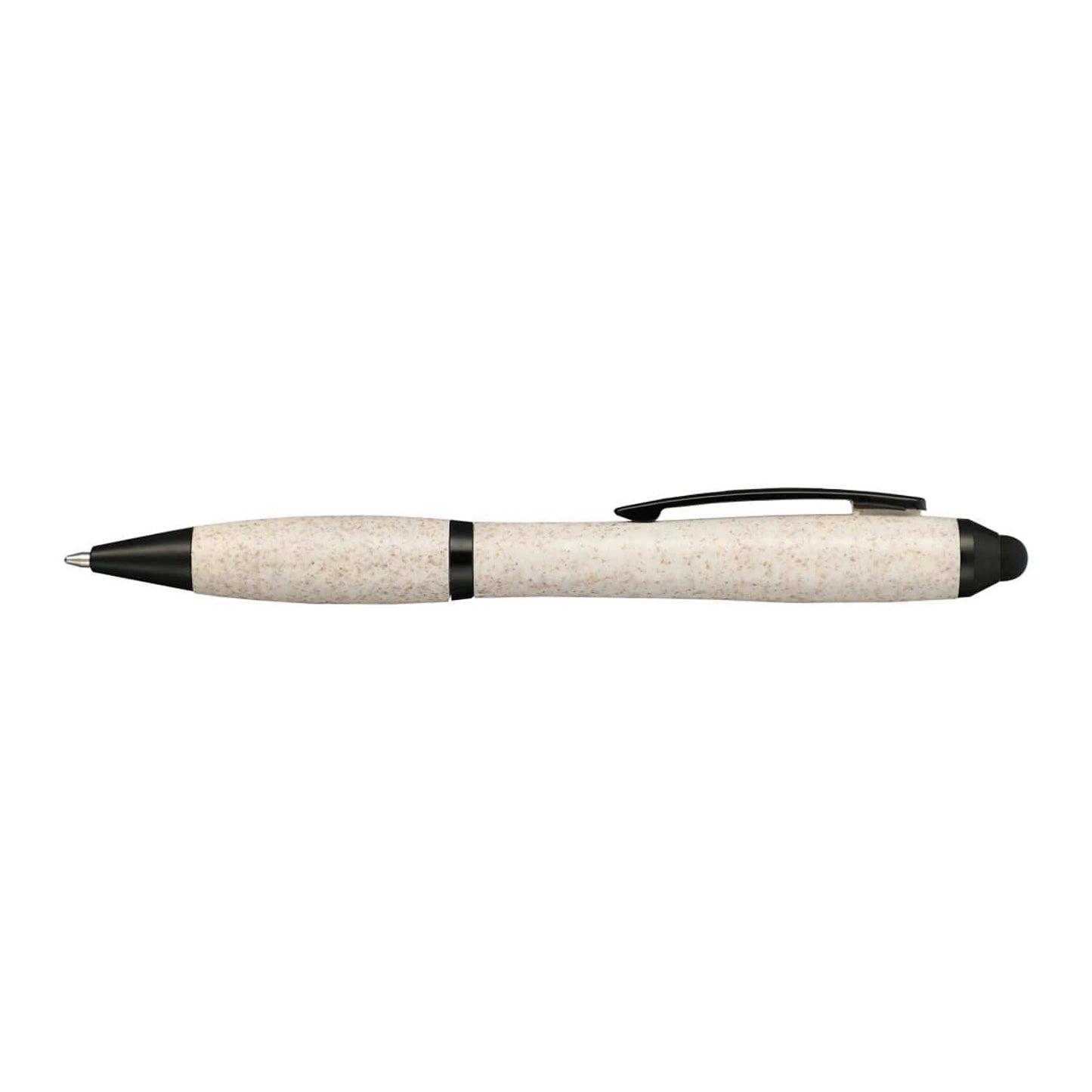 Threadfellows Curated Collection Writing Instruments Wheat Straw Nash Ballpoint Stylus Pen