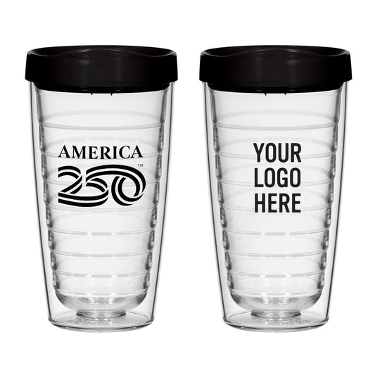 Threadfellows Drinkware One Size / Clear America250™ Hydro Double Wall Tumbler 16oz