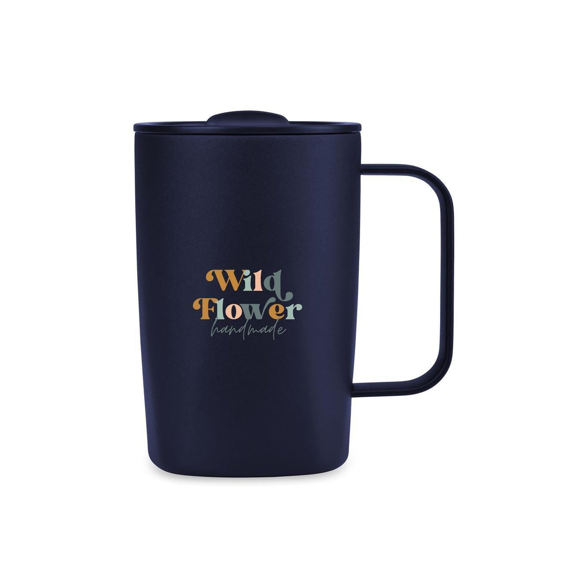Threadfellows Drinkware One Size / Matte Navy Aviana Rowan Recycled Stainless Steel Mug 15oz