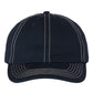 Threadfellows Headwear Adjustable / Navy/Stone Stitch Bio-Washed Classic Dad's Cap w/ Contrast Stitch