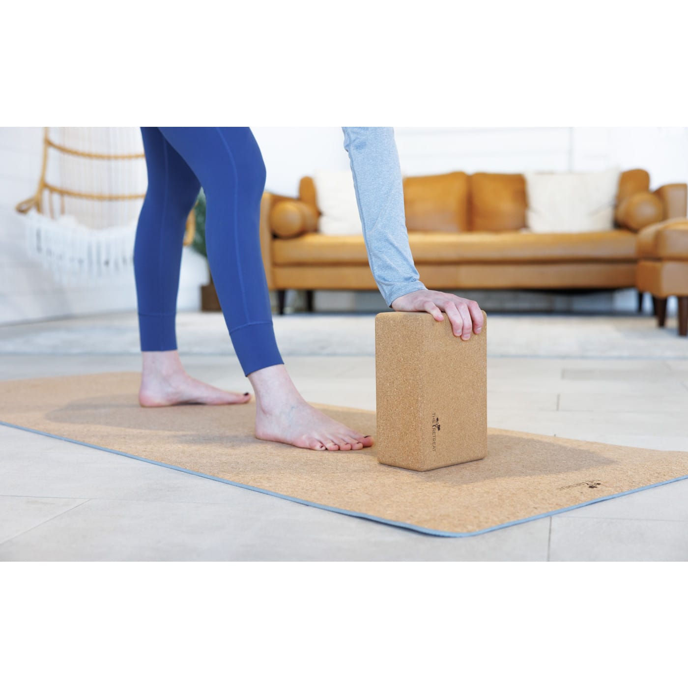 Threadfellows Health & Wellness One Size / Cork Well Studio Cork Yoga Block