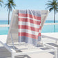 Threadfellows Peshtemal Beach Towel Boardwalk Collection - 39" x 70"