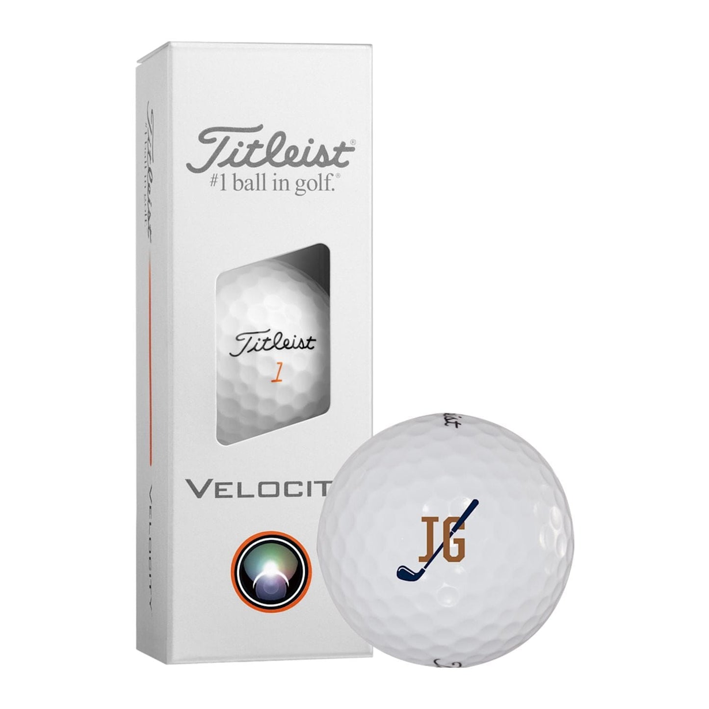 Titleist Golf Balls 3-Pack / White Titleist - Velocity Golf Balls 3-Pack