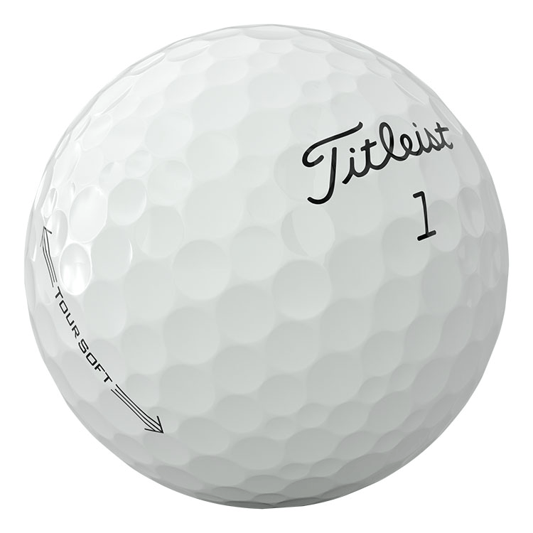 Titleist Golf Balls One Dozen / White Titleist - Custom Tour Soft White Box Dozen