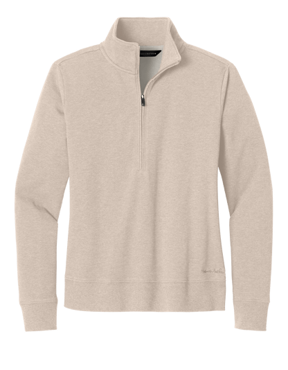 TravisMathew Fleece S / Natural Heather TravisMathew - Women's Ocean Villa 1/4-Zip