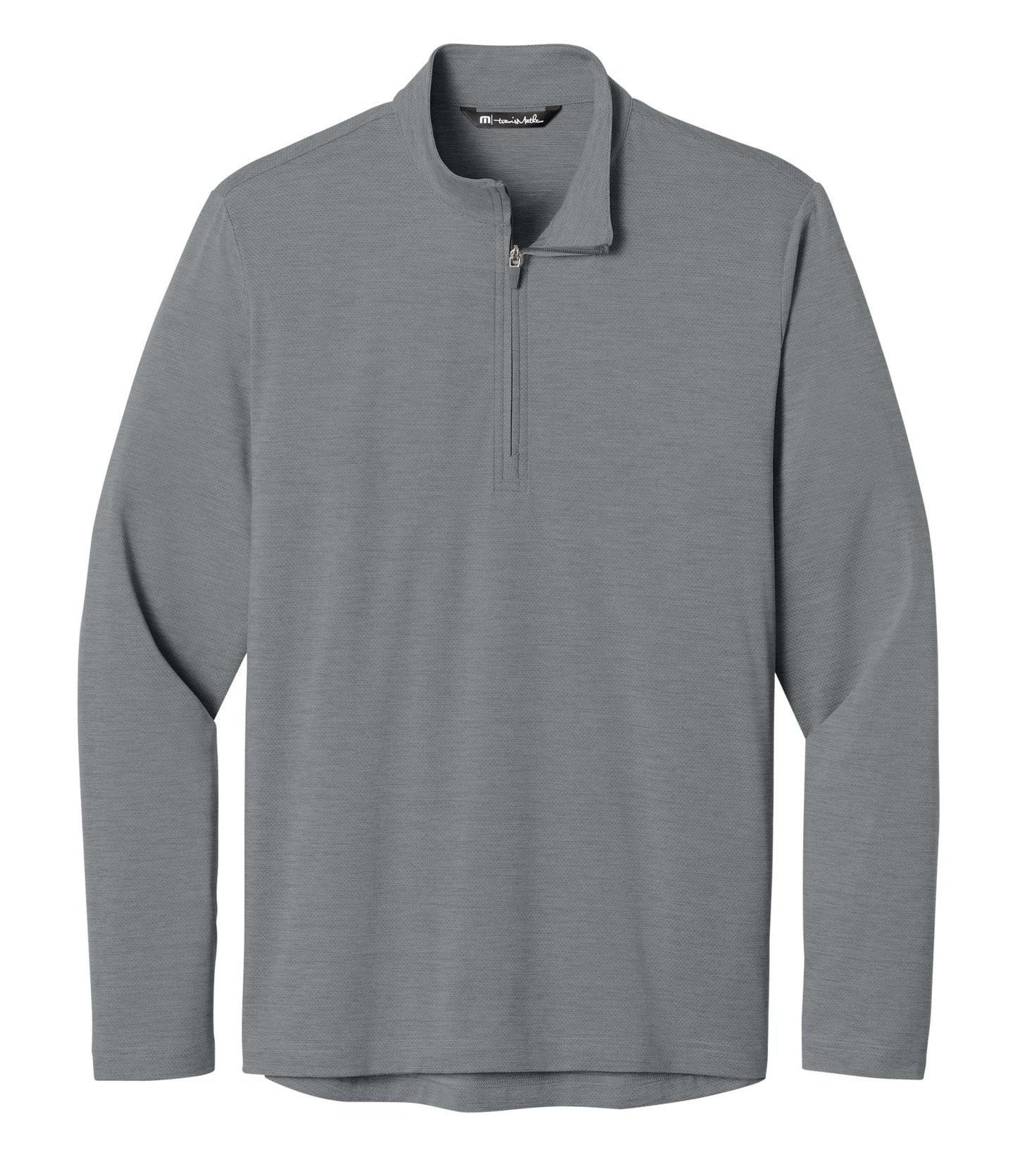 TravisMathew Layering S / Quiet Shade Grey Heather TravisMathew - Men's Onward 1/4-Zip