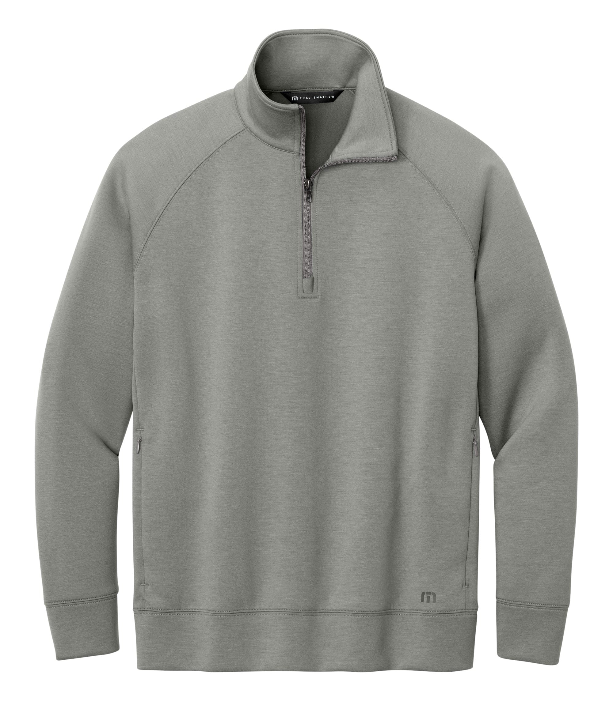 TravisMathew Layering S / Quiet Shade Grey TravisMathew - Men's Momentum Shift 1/2-Zip