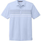 TravisMathew Polos S / Kentucky Blue Heather TravisMathew - Men's Coto Performance Chest Stripe Polo