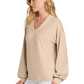 TravisMathew Sweatshirts TravisMathew - Women's Long Weekend Vneck
