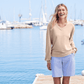 TravisMathew Sweatshirts TravisMathew - Women's Long Weekend Vneck