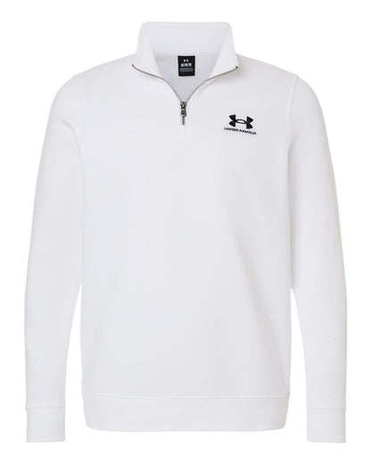 Under Armour Layering S / White/Black Under Armour - Men's Icon Fleece Quarter-Zip Pullover