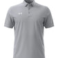 Under Armour Polos S / Mod Grey/White Under Armour - Men's Destin Drive Striped Performance Polo