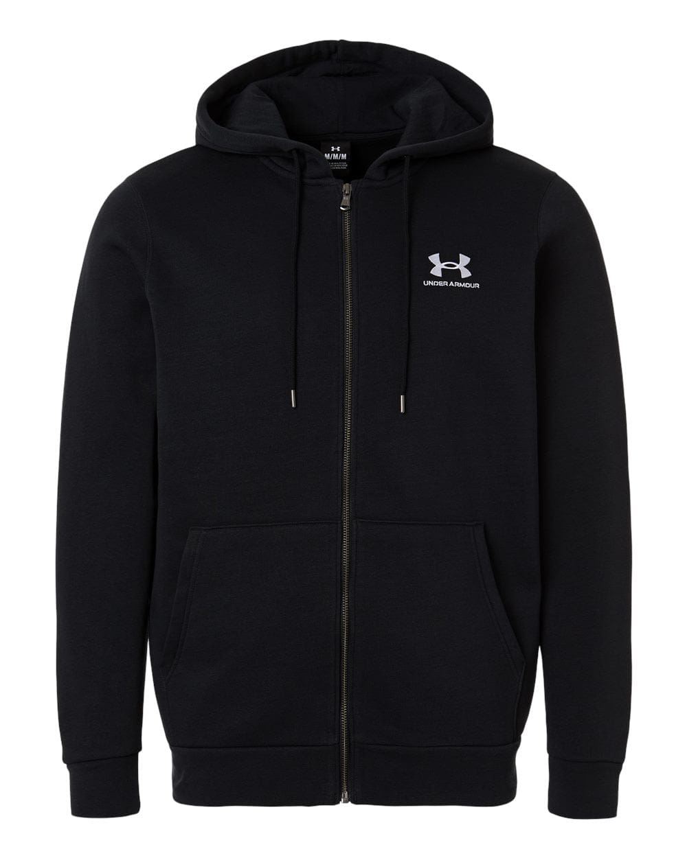 Under Armour Sweatshirts S / Black/White Under Armour - Men's Icon Fleece Hooded Full-Zip