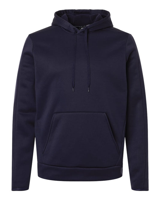 Under Armour Sweatshirts S / Midnight Navy/White Under Armour - Men's Armour Fleece Pro Hooded Sweatshirt