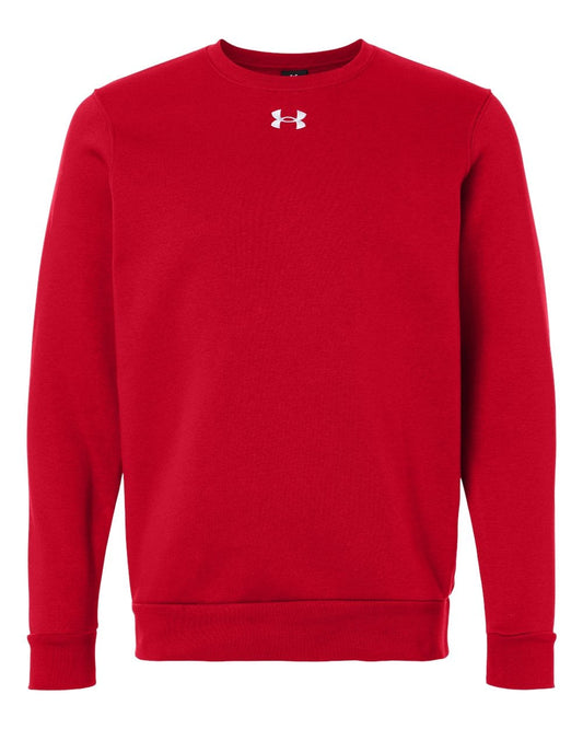 Under Armour Sweatshirts S / Red/White Under Armour - Men's Team Icon Fleece Crew
