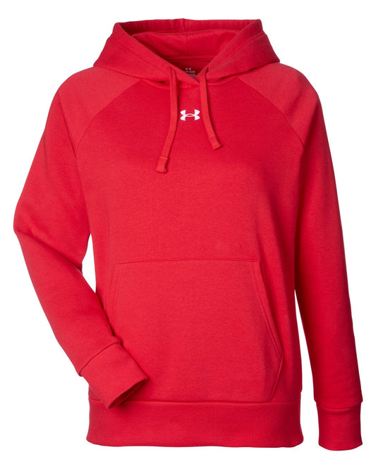 Under Armour Sweatshirts XS / Red/White Under Armour - Women's Rival Fleece Hooded Sweatshirt
