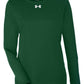 Under Armour T-shirts XS / Forest Green/White Under Armour - Women's Team Tech Long-Sleeve T-Shirt