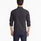 UNTUCKit Woven Shirts UNTUCKit - Men's Black Stone Wrinkle-Free Long Sleeve Slim-Fit Shirt