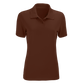 Vansport Polos S / Brown Vansport - Women's Omega Solid Mesh Tech Polo