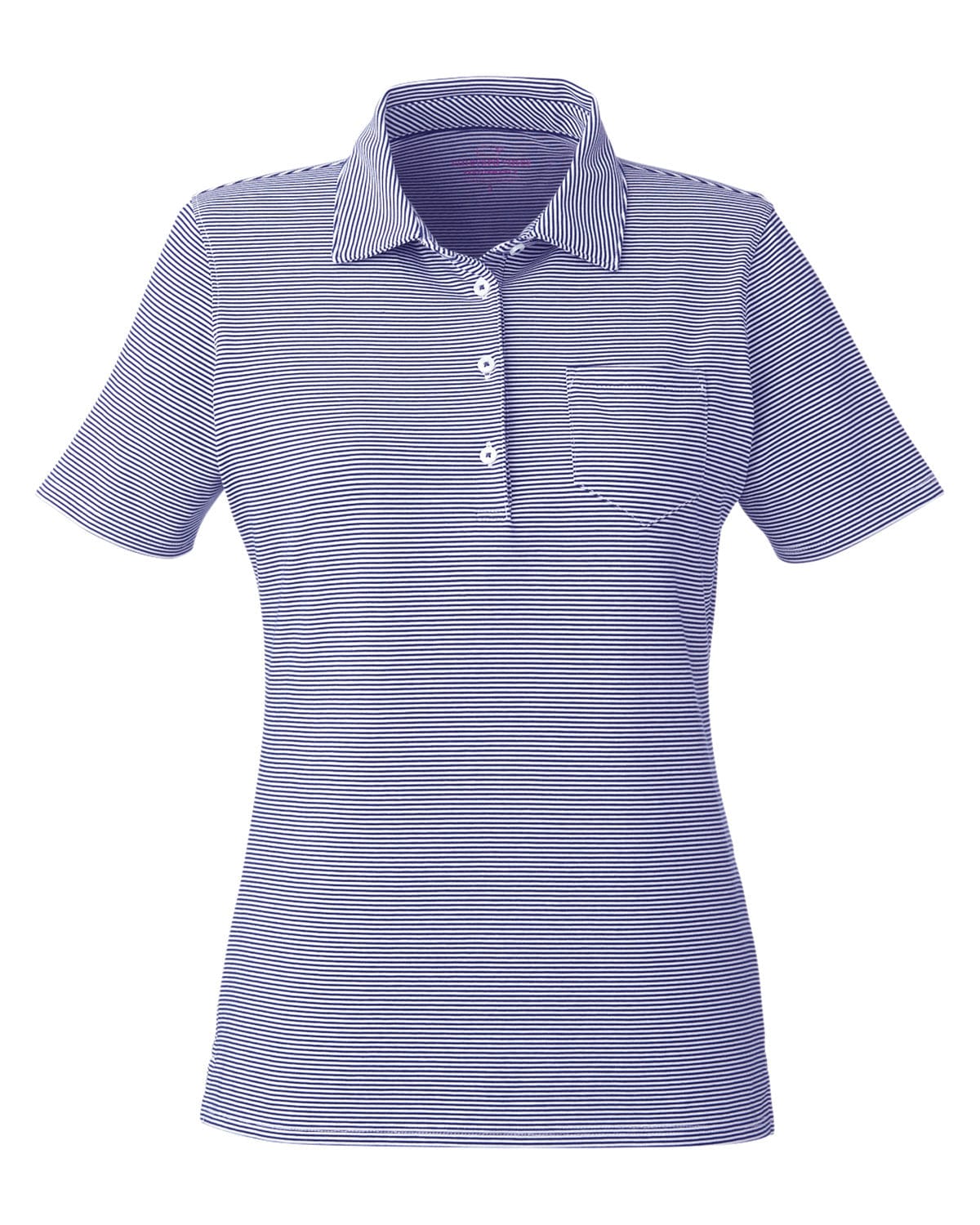 Vineyard Vines Polos XS / Deep Bay/White Cap Vineyard Vines - Women's Fanshell Polo