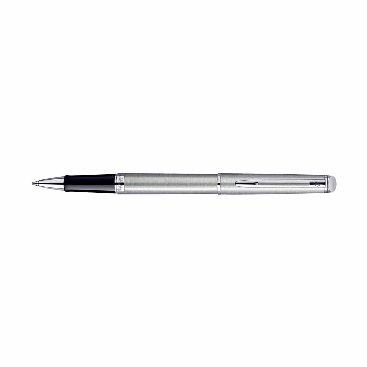 Waterman Accessories One Size / Stainless Steel/Silver Trim Waterman - Hemisphere Rollerball Pen (Black Ink)