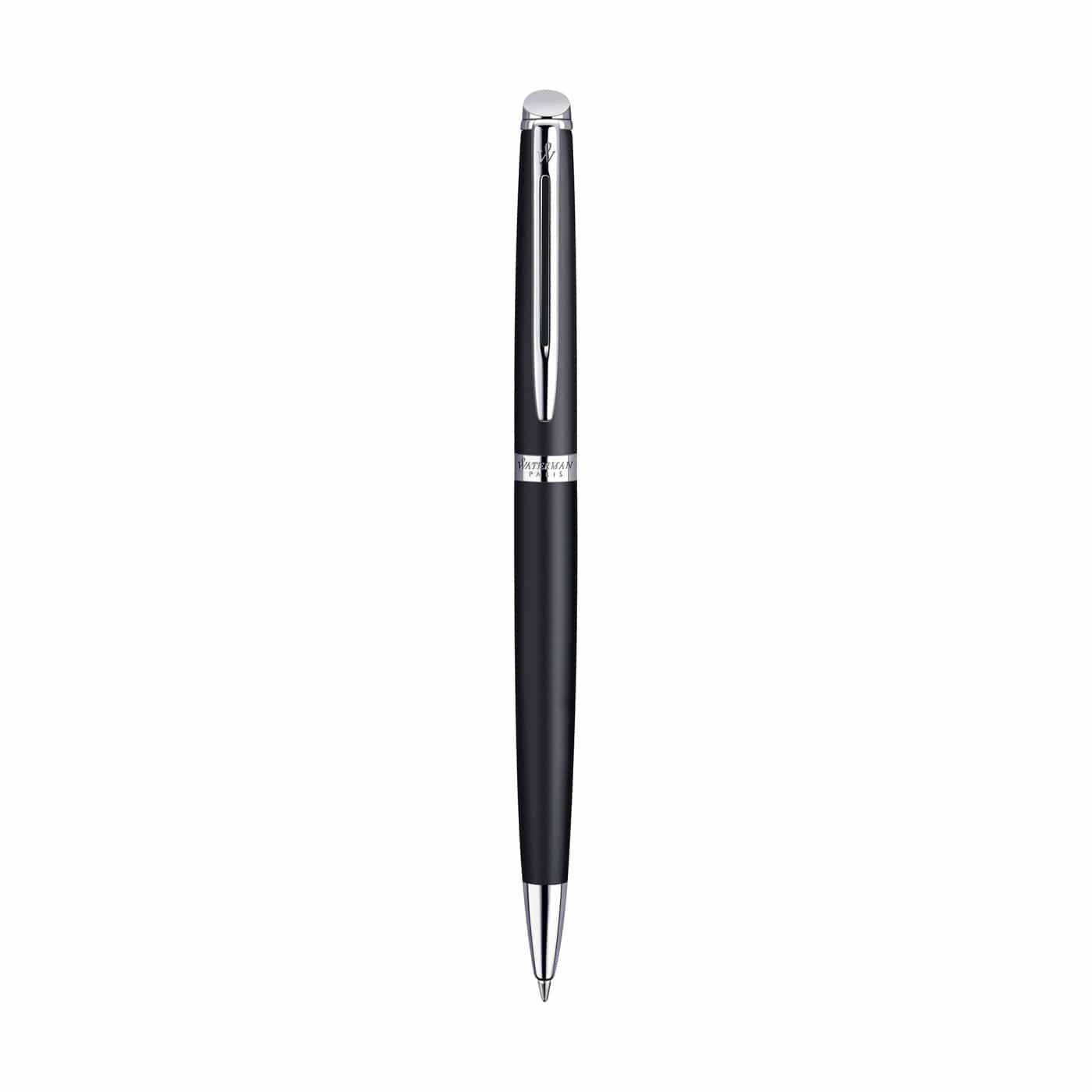 Waterman Writing Instruments One Size / Black Matte/Silver Trim Waterman - Hemisphere Ballpoint Pen Matte (Blue Ink)