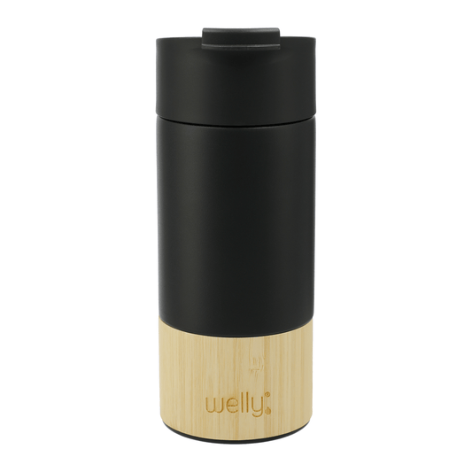Welly Accessories 12oz / Black Welly - Traveler Copper Vacuum Bottle 12oz
