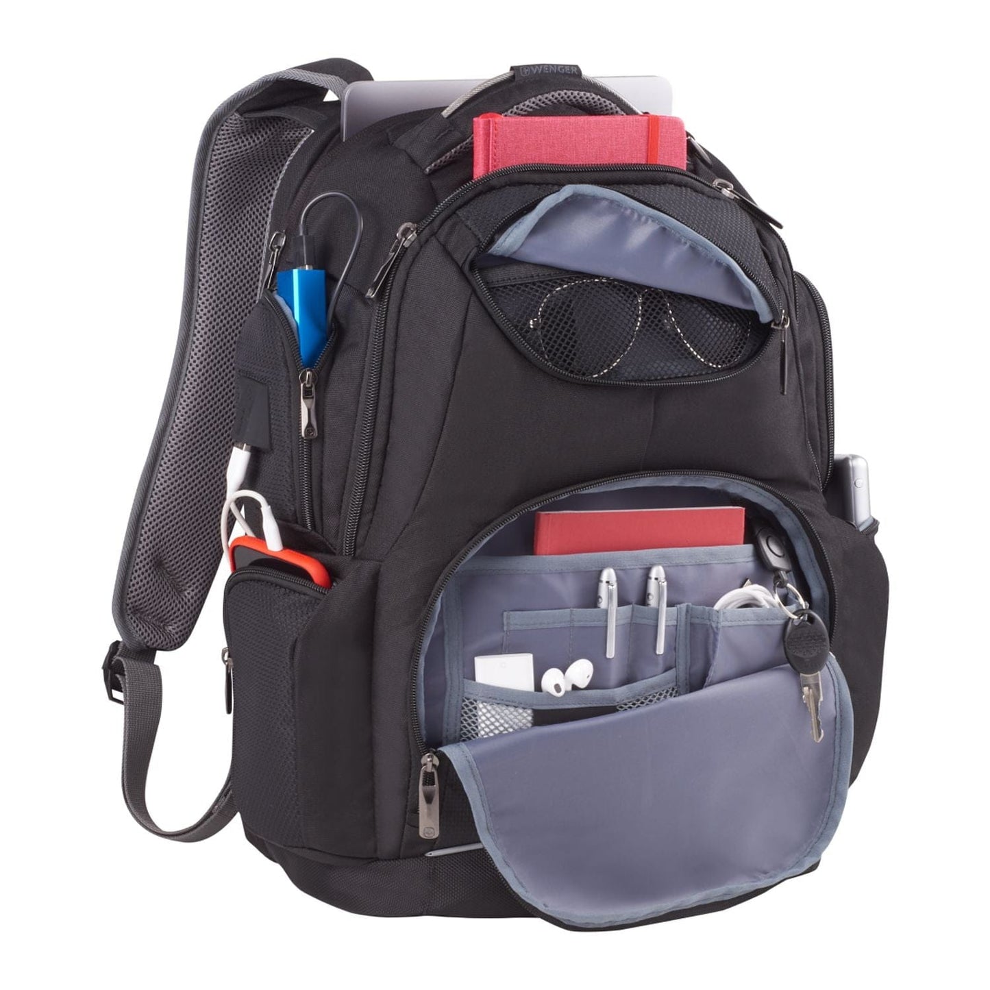 Wenger Bags One Size / Charcoal Wenger - Odyssey TSA Recycled 17" Computer Backpack