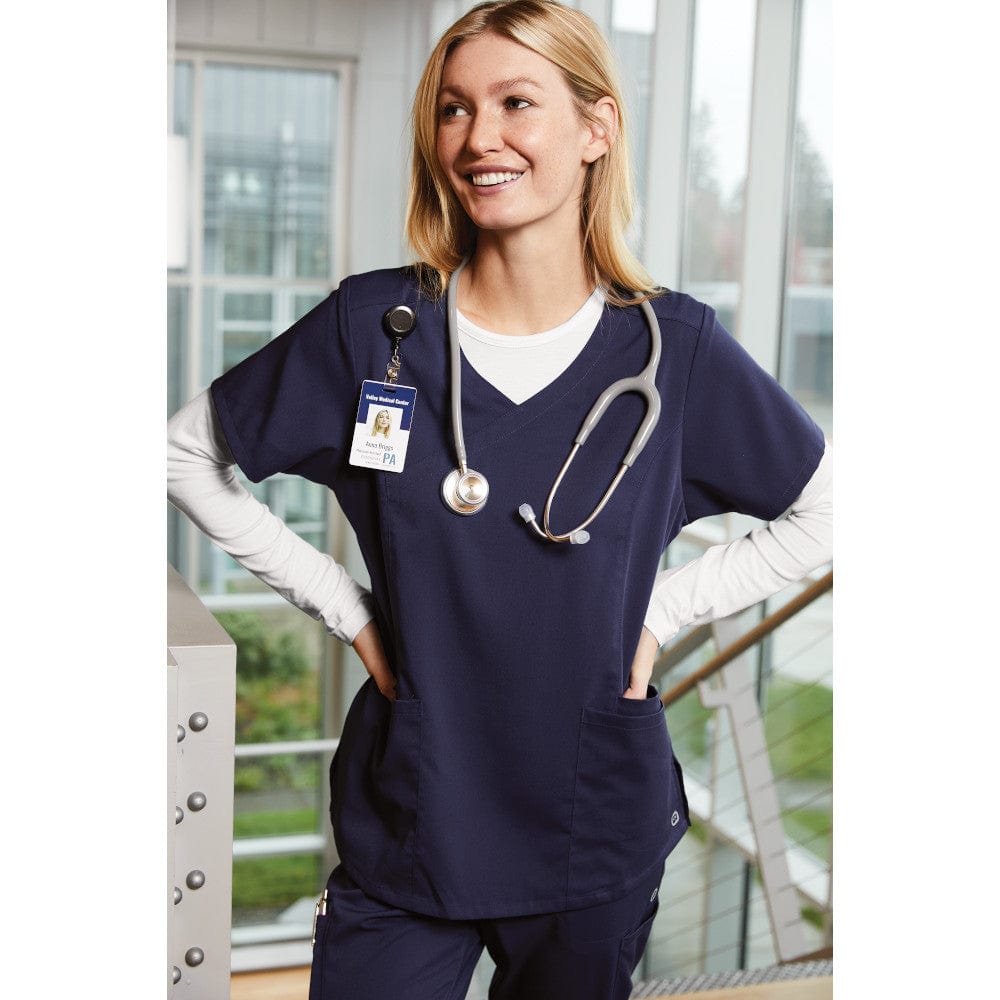 WonderWink Scrubs WonderWink - Women's Long Sleeve Layer Tee
